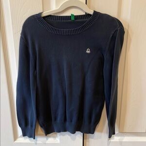 United Colors Of Benetton Dark Knit Sweater